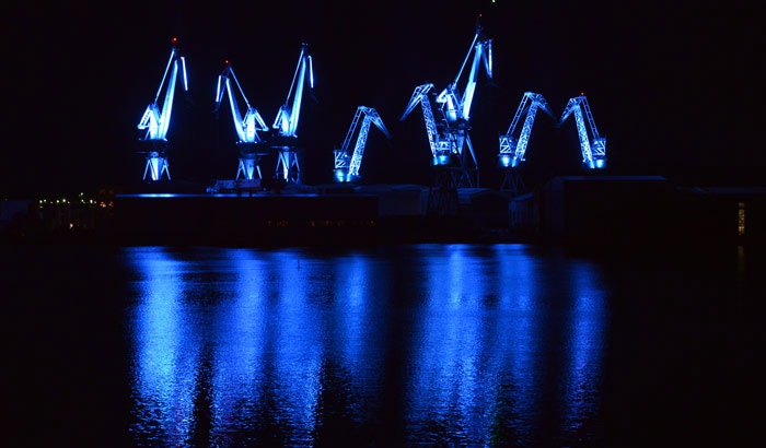 Uljanik cranes