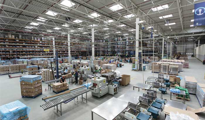 Unilever storage and distribution center