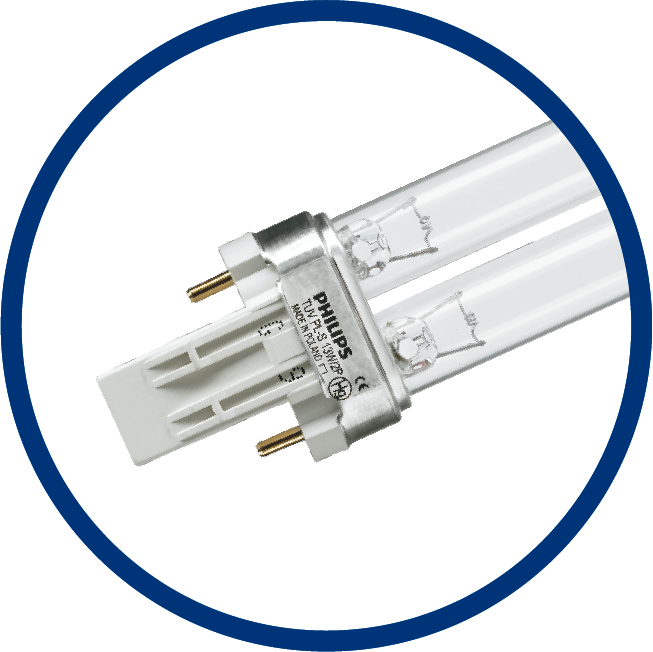 Image of UV-C disinfection lamp