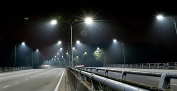 LED road lighting