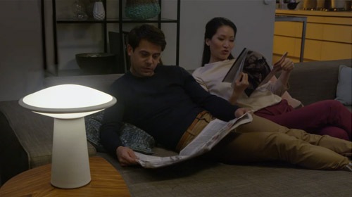 Philips desk lamp video freeze frame