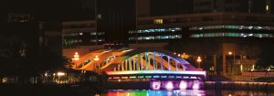 Bridging Singapore city beyond illumination